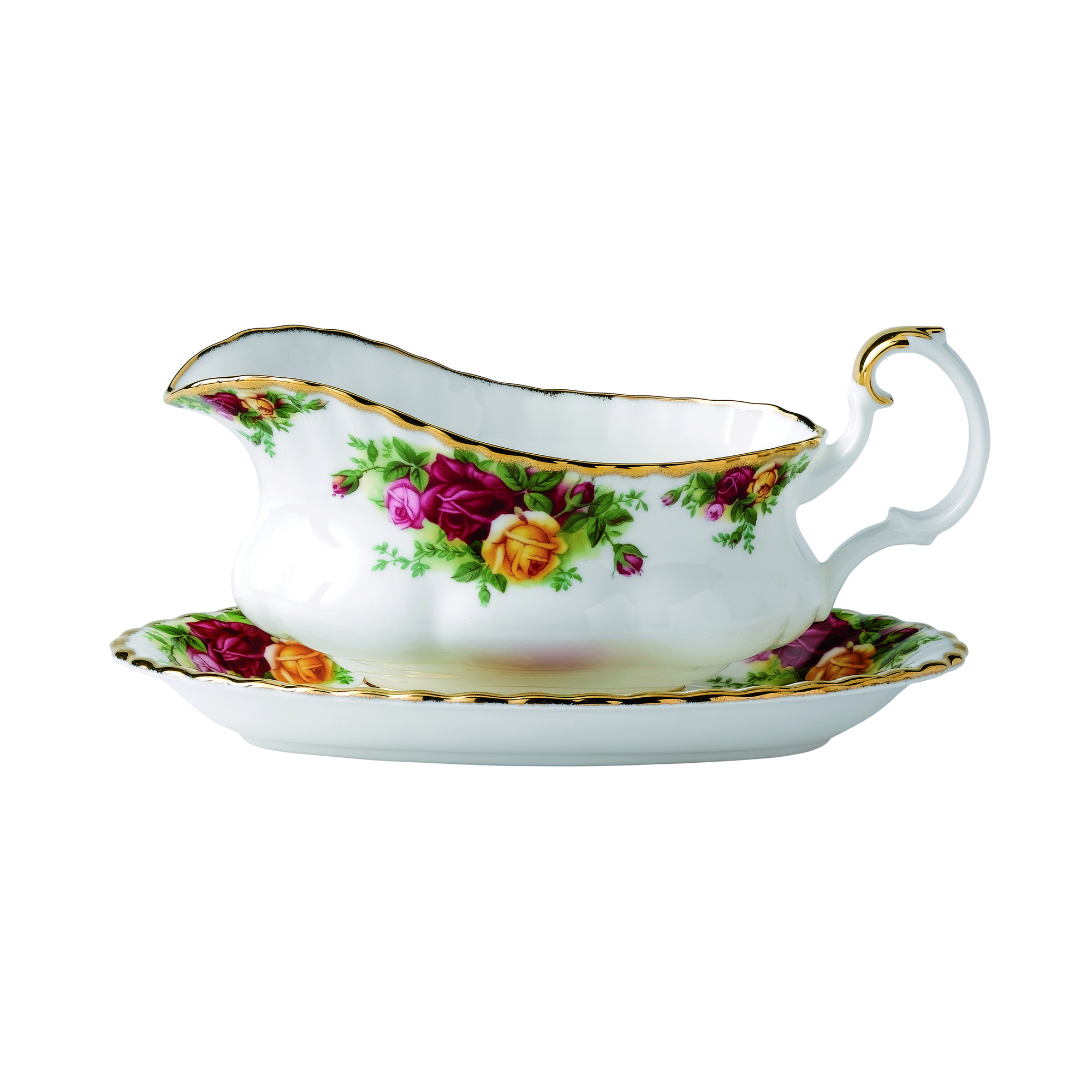 Old Country Roses Sauce Boat Stand